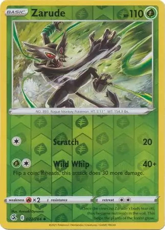 Fusion Strike Zarude #27/264 reverse holo